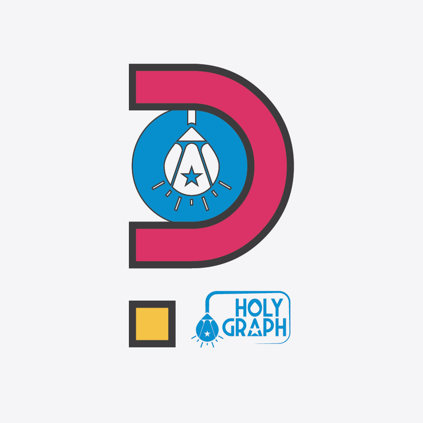 pictogramme avec un point d'interrogation style HOLY GRAPH