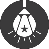 pictogramme HOLY GRAPH noir